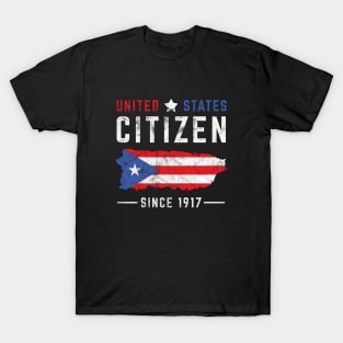 Puerto Rican United States Citizen - Puerto Rico USA American T-Shirt